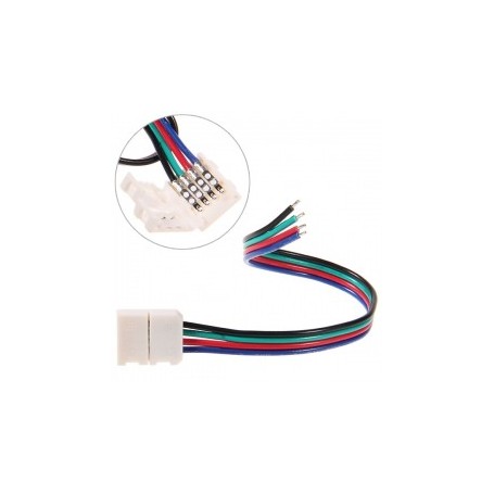 Conector Tira de LED RGB 10mm