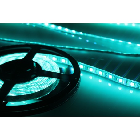 Tira de luces LED con pilas, tira de luz LED RGB de 6,5 pies/2 m SMD5050 60  LED