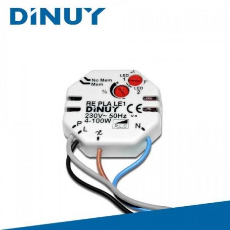 Regulador de intensidad para lamparas LED Dimables Dinuy
