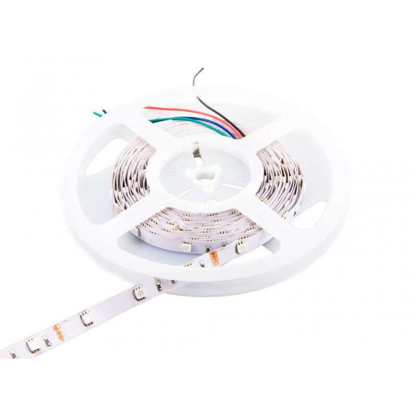 Conjunto de tiras LED 3M, tira LED RGB 5050 SMD, tira LED de LED 30, LED no  impermeabilizante (IP20), con 24 botones control remoto