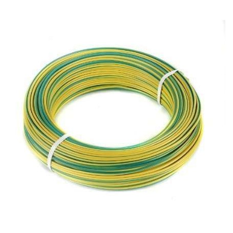 Producción Oriental Mejor Cable unipolar libre halógenos 1.5mm color AMARILLO / VERDE