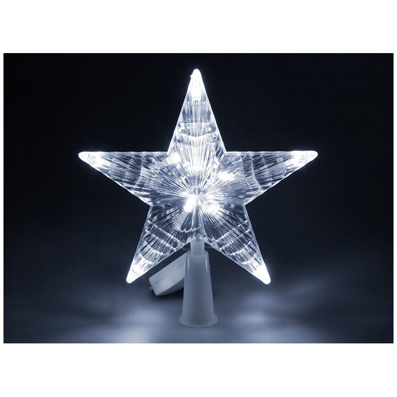 Compartir 92+ imagen estrella para árbol de navidad con luz